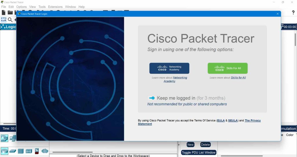 What is Cisco Packet Tracer and Its Features? 8 sign in to cisco packet tracer