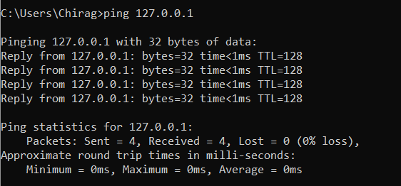Top 10 Network Troubleshooting Tools for 2025 2 Ping Network Troubleshooting Tool working