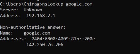 Top 10 Network Troubleshooting Tools for 2025 7 NSLOOKUP Network Troubleshooting Tool working