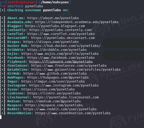 Top 20 OSINT Tools for 2025 (Free and Paid) 16 Sherlock