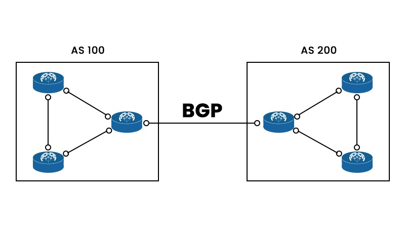 BGP vs OSPF - What's the difference? 3 Basic BGP Topology