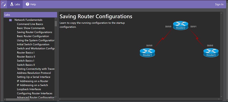Top 10 Most Popular Network Simulation Tools (2025) 5 A router configuration topology made by using NetSim