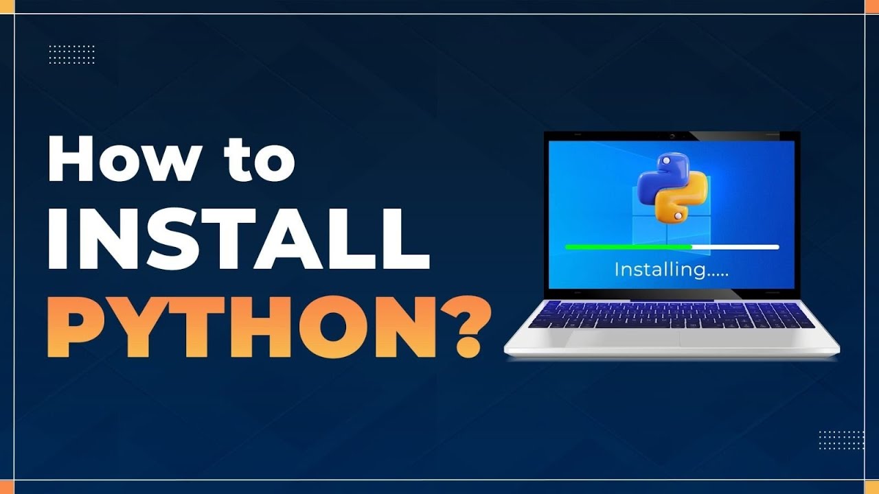 how to install python Img