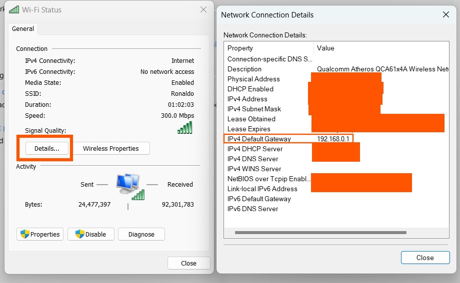 What are the Different Types of IP Address? 13 At last, select details to find your IP Address