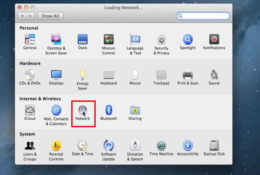 What are the Different Types of IP Address? 14 Select Network to move to next step to finding your IP Address