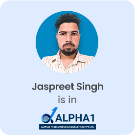 100% Job Guarantee Course || Placement-Oriented Training 32 Jaspreet Singh