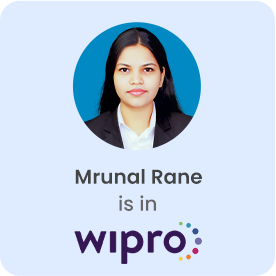 100% Job Guarantee Course || Placement-Oriented Training 37 Mrunal Rane